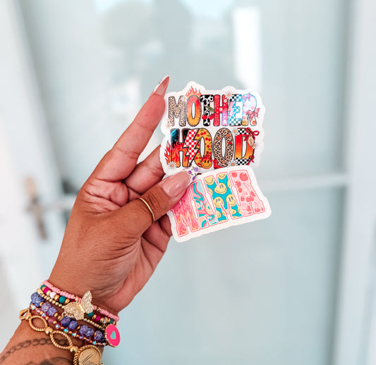 Motherhood Holographic Stickers (2)
