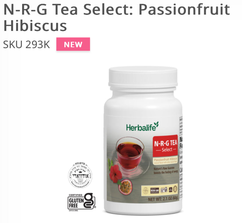 NEW ✨ N-R-G [passionfruit hibiscus]