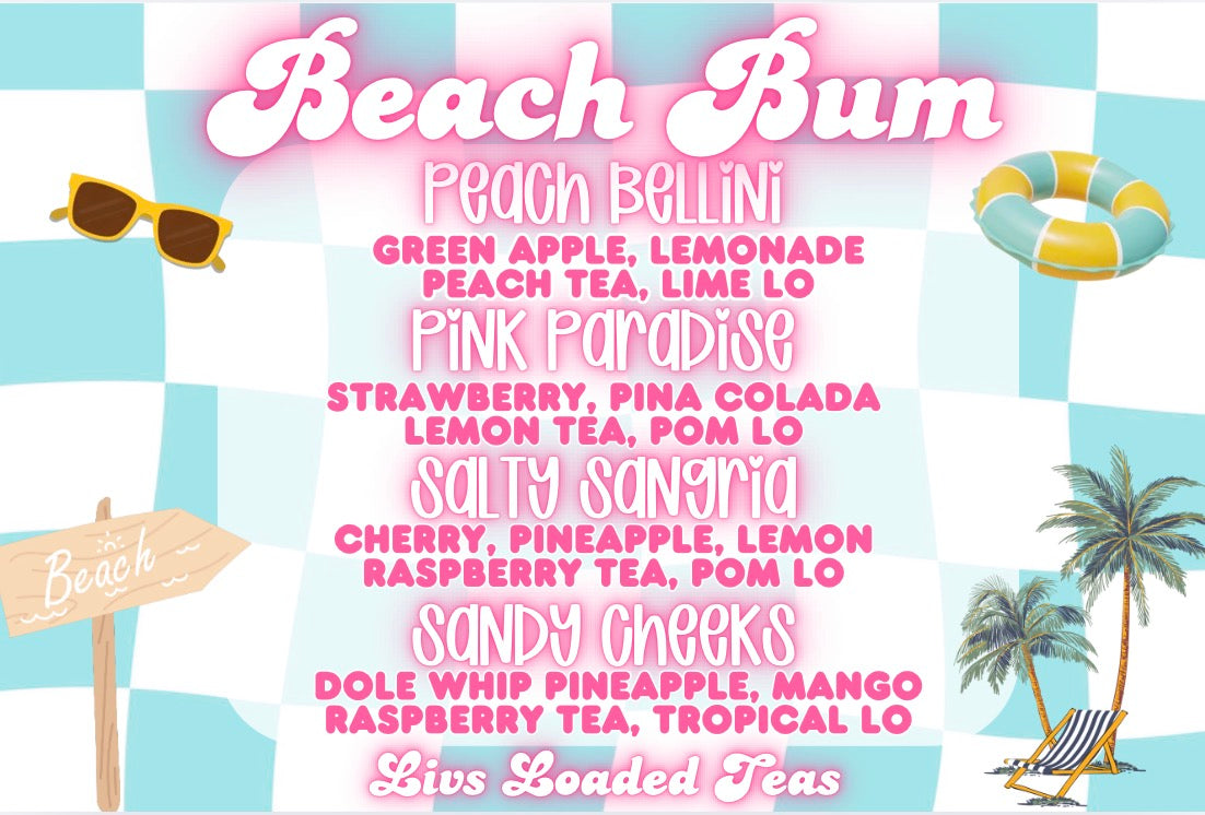 Beach Bum (Herbal Tea + Liftoff + Flavor)