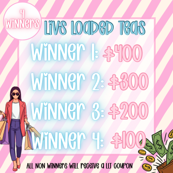 [NO CODES] $1,000 SHOPPING SPREE (4 winners)